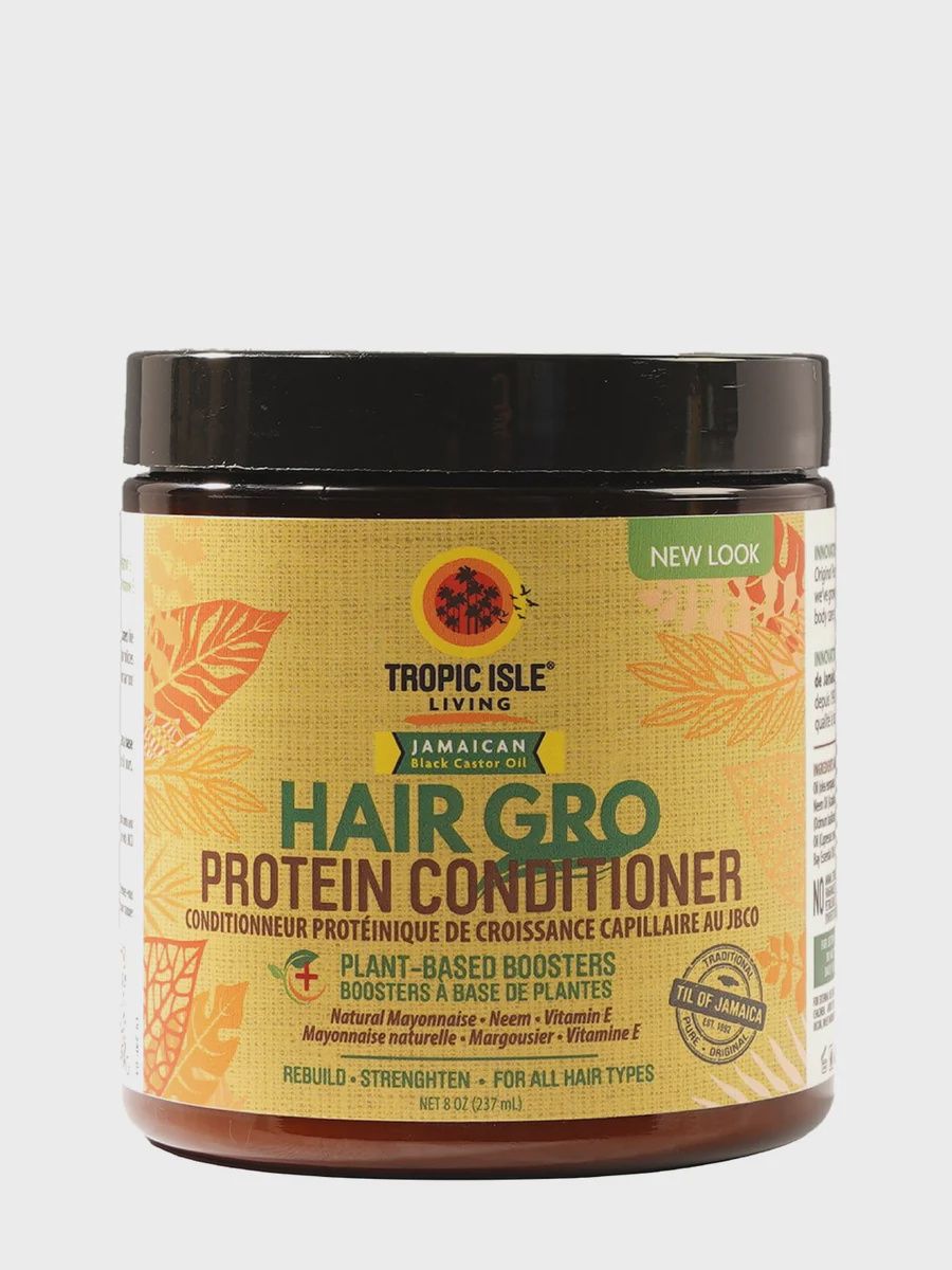TROPIC ISLE LIVING NATURAL HAIR GROWTH CASTOR OIL PROTEIN CONDITIONER  237ml