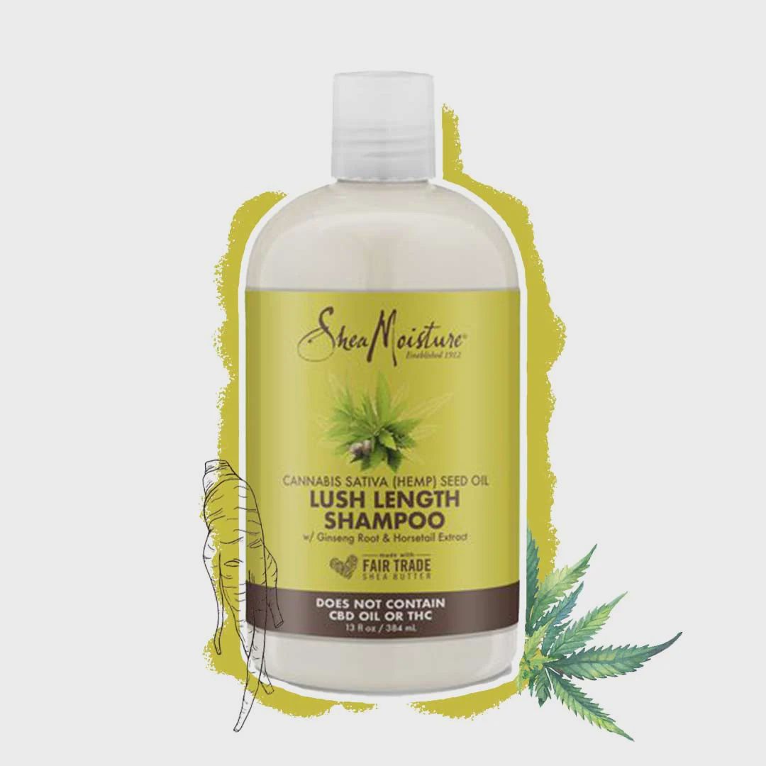 SHEA MOISTURE CANABIS SATIVA HEMP SEED OIL LUSH LENGTH CONDITIONER 384ml