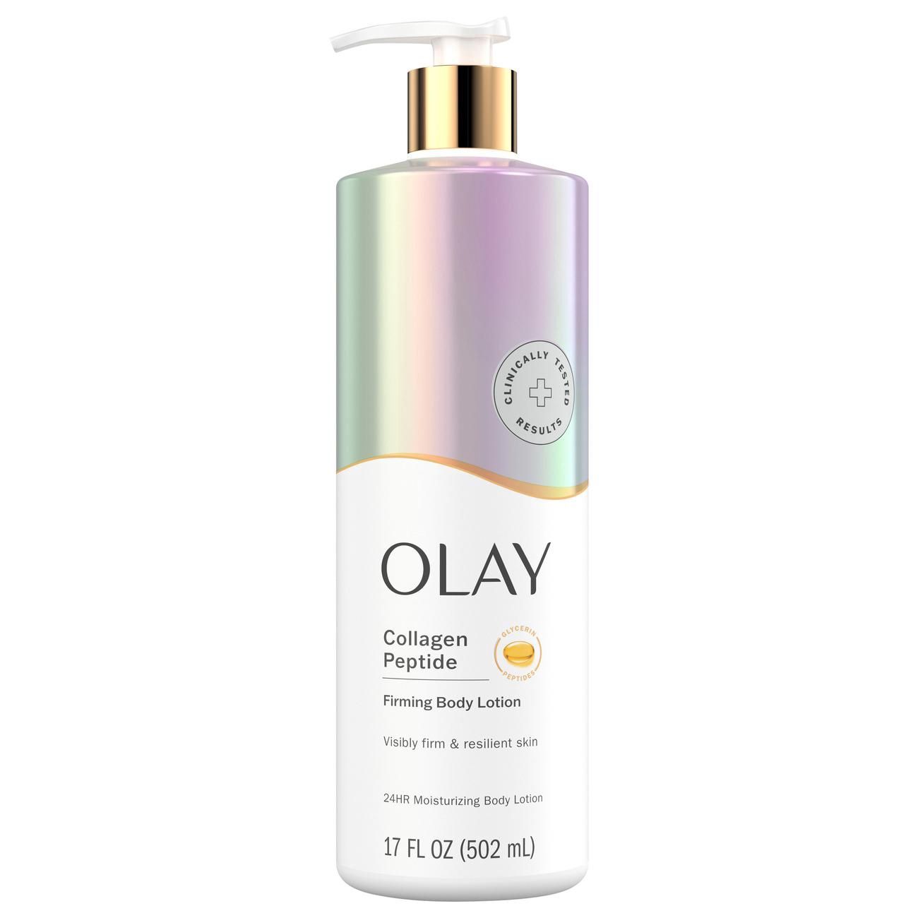 OLAY COLLAGEN PEPTIDE FIRMING BODY LOTION 17oz