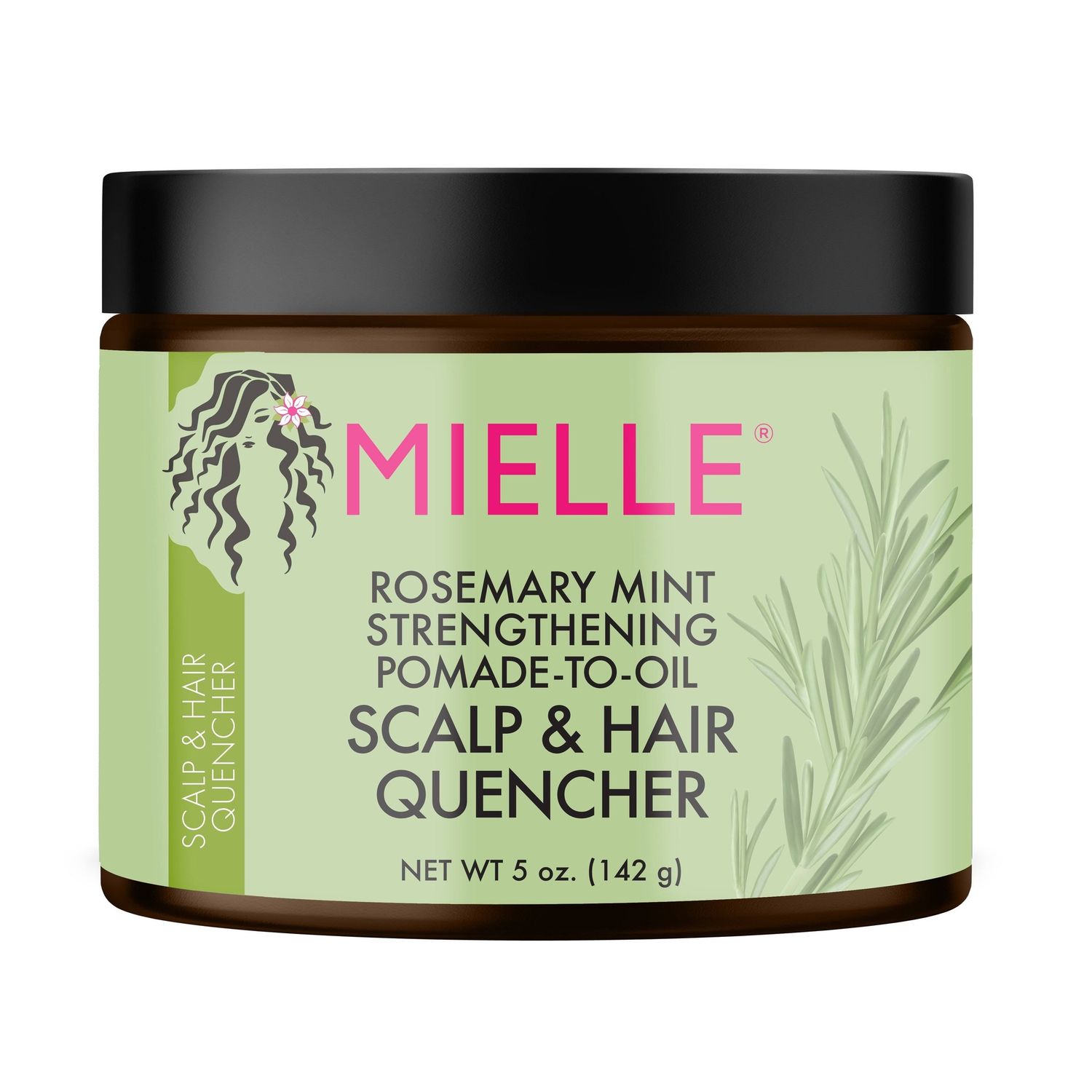 MIELLE ORGANICS ROSEMARY MINT POMADE TO OIL HAIR &amp; SCALP QUENCHER