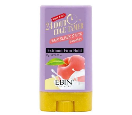 Ebin New York 24 Hour Edge Tamer Hair Sleek Stick - Peaches / 15g, Size: 15g