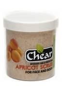 Chear Apricot Exfoliating Scrub Cream 16oz - 454g - Face &amp; Body