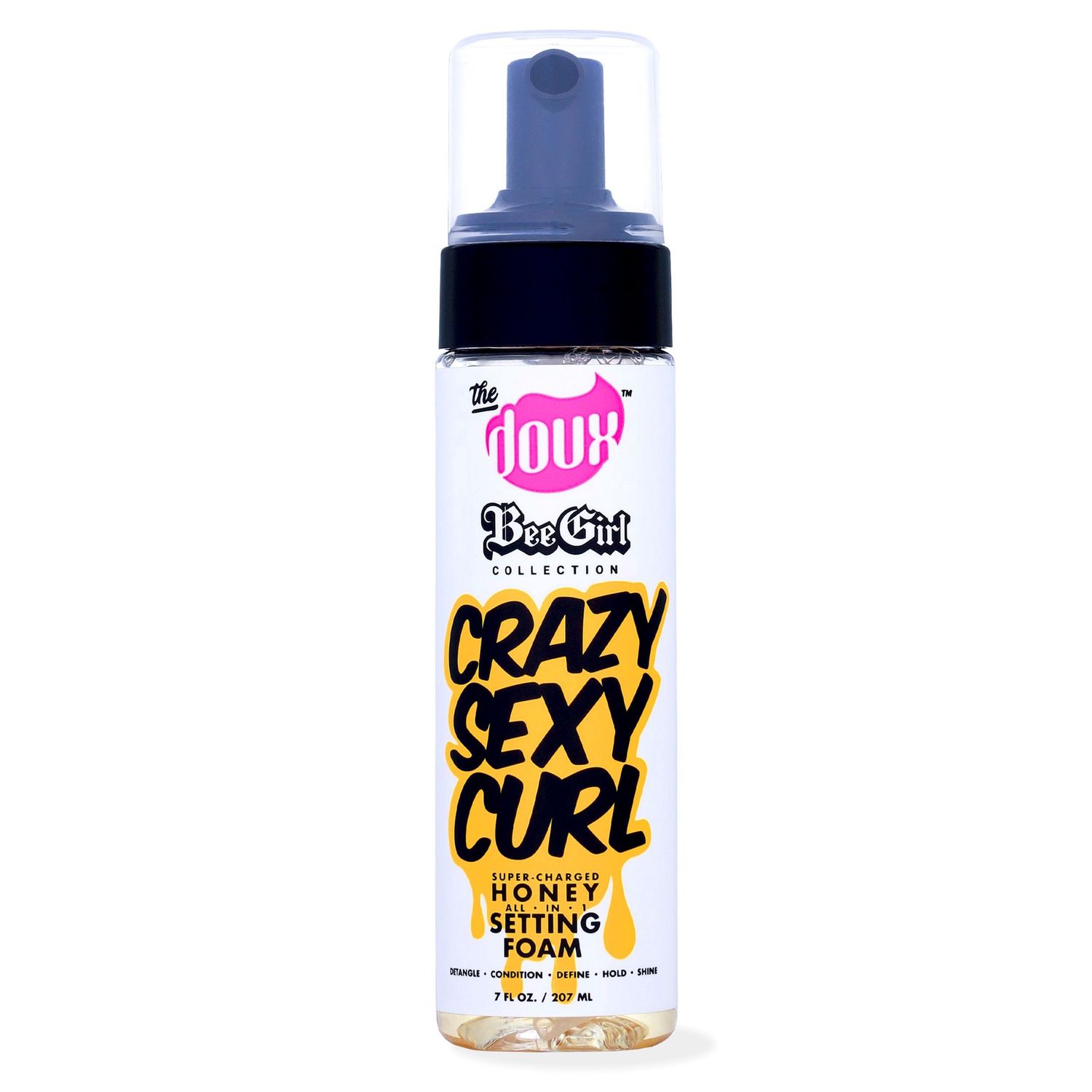 THE DOUX CRAZY SEXY CURL HONEY SETTING FOAM 7oz