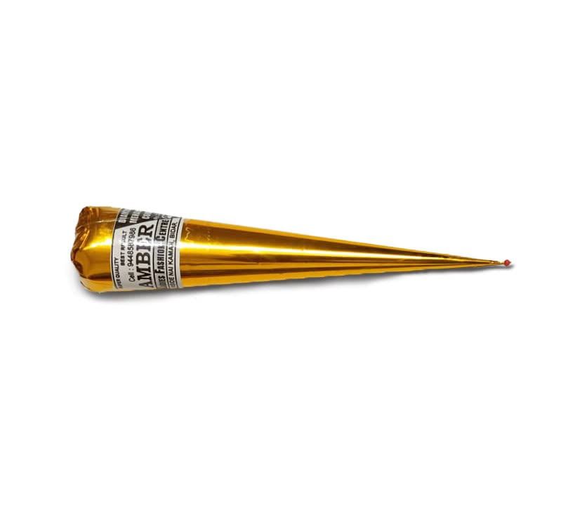AMBER HERBAL MEHNDI/HENNA CONE FOR HAND AND NAILS