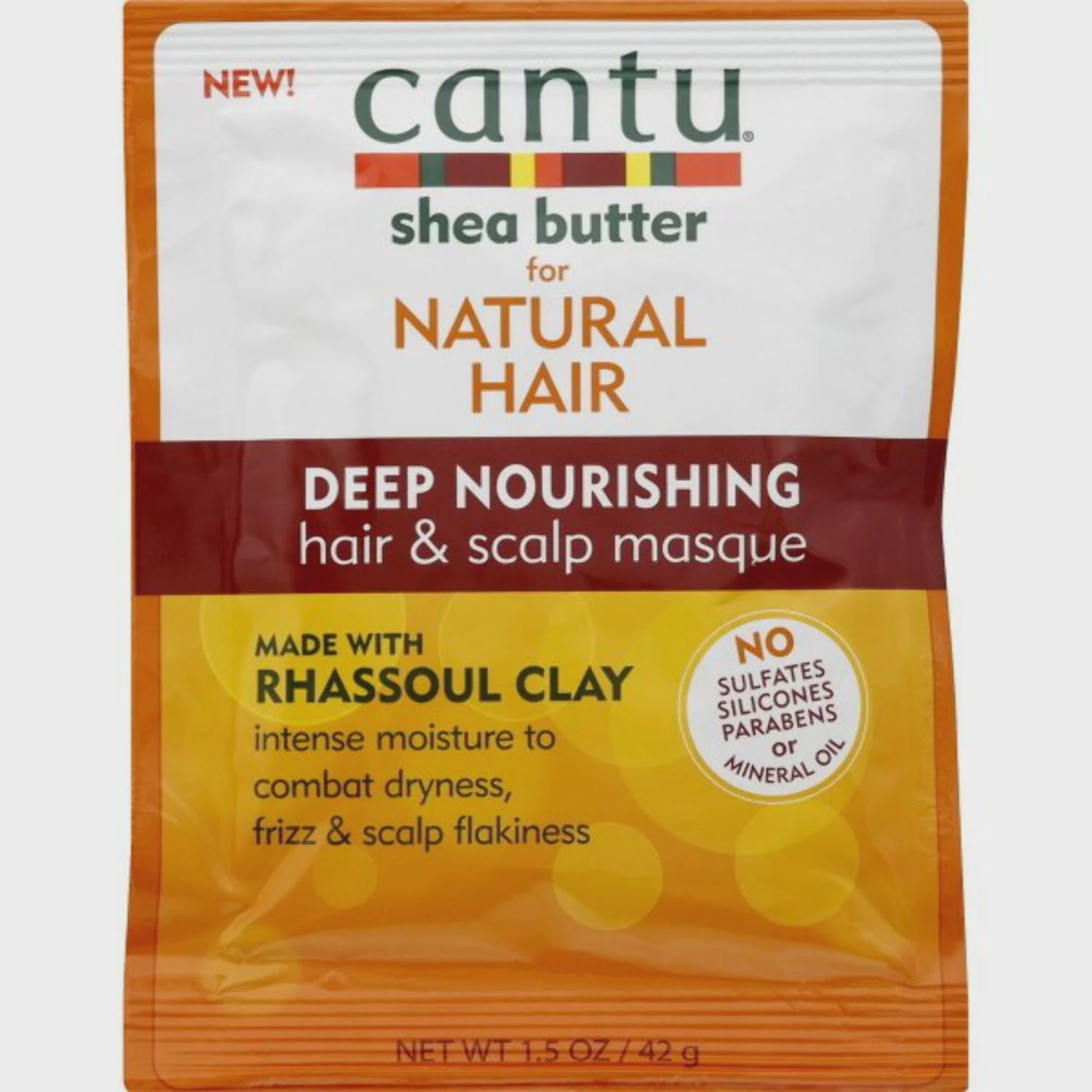 cantu deep nourshing hair &amp; scalp masque with rhassoul clay / 1.5oz