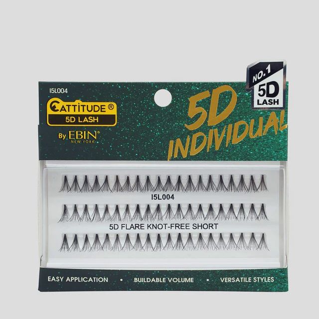 CATTITUDE 5D LASHES, Size: 15L004