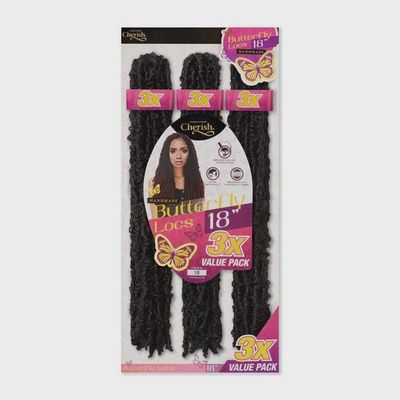CHERISH 3X BUTTERFLY LOCS