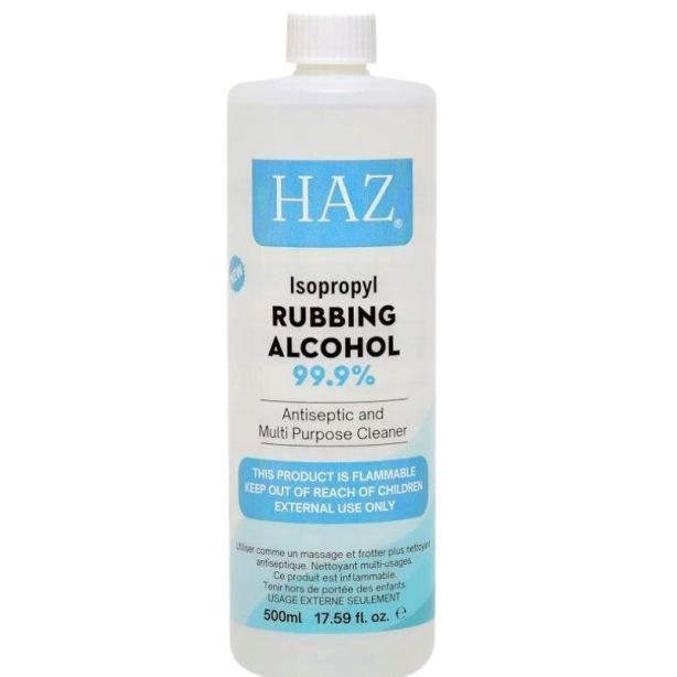 HAZ ISOPROPYL RUBBING ALCOHOL 99.9%