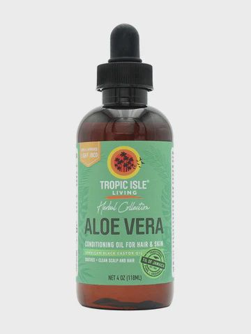 TROPIC ISLE LIVING HERBAL COLLECTION ALOE VERA JAMAICAN BLACK  CASTOR  Oil 4oz