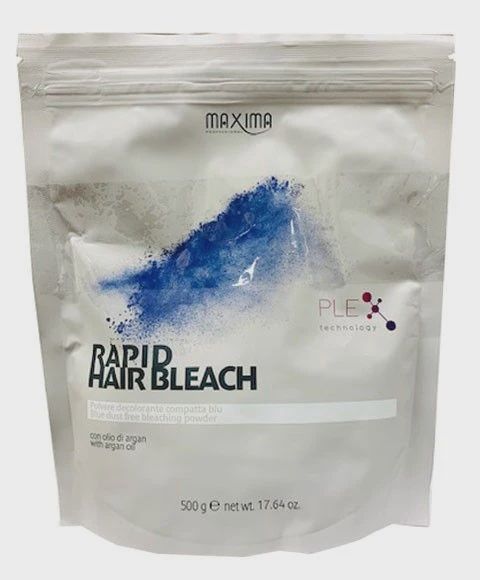 Maxima Professional Bleaching Powder Rapid Hair Bleach blue