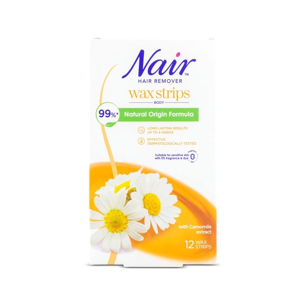 NAIR HAIR REMOVER FACIAL WAX STRIPS