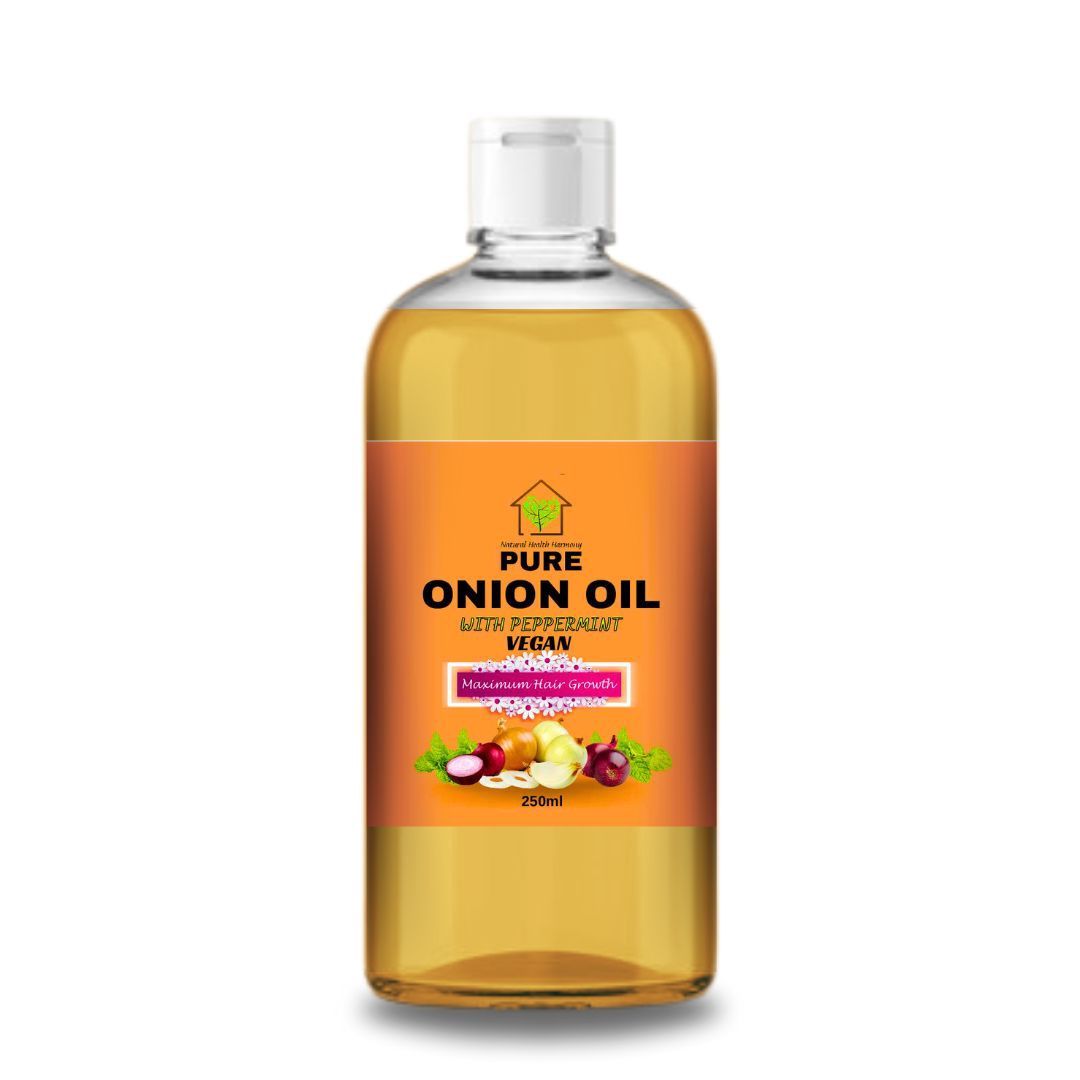 NATURAL HEALTH HARMONY PURE ONION OIL WITH PEPPERMINT VEGAN