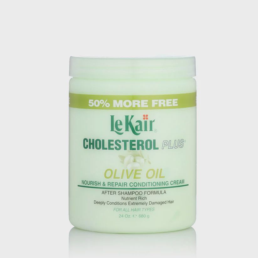 LeKair Cholesterol Plus Olive Oil Nourish &amp; Repair Conditioning Cream