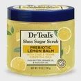 Dr Teal&#39;s Shea Sugar Body Scrub with Prebiotic Lemon Balm and Essential