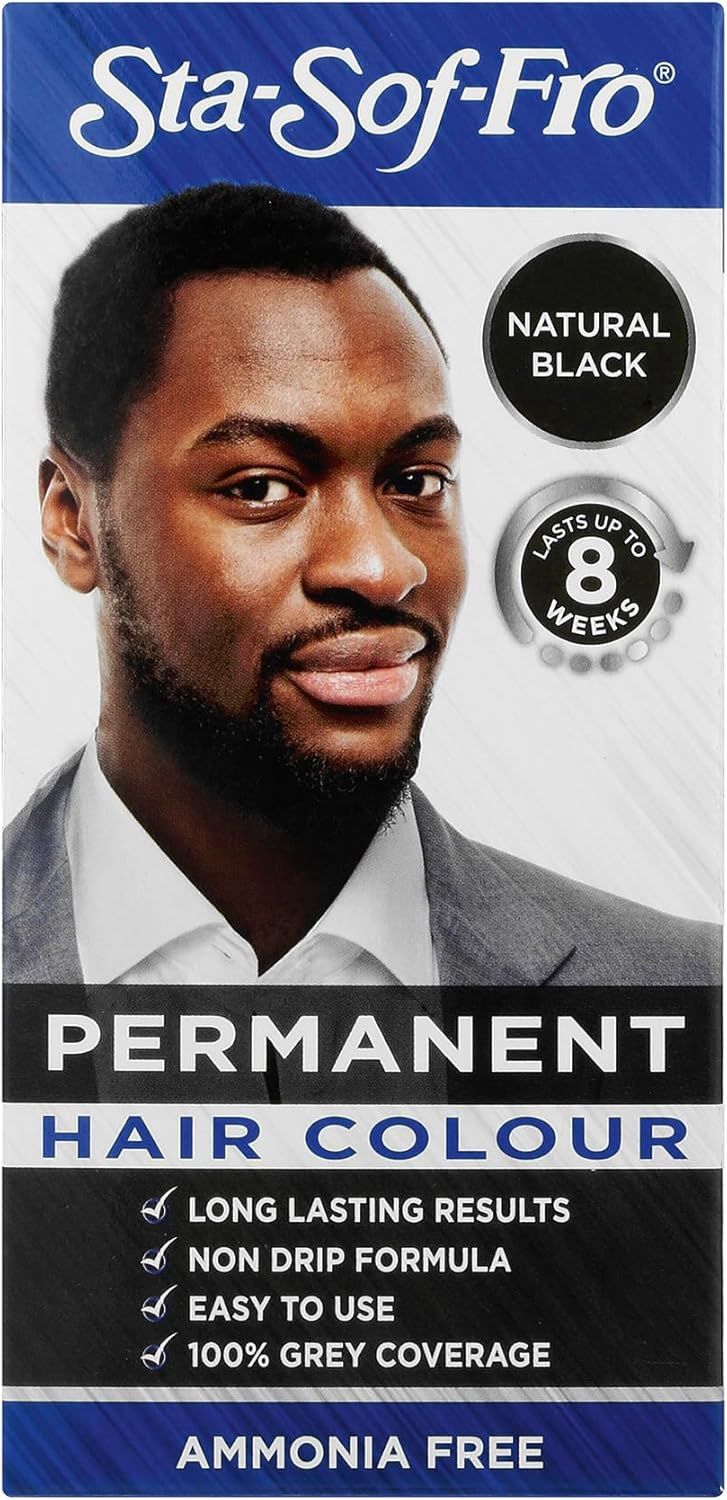 Sta-Sof-Fro  Permanent Hair Colour - Natural Black