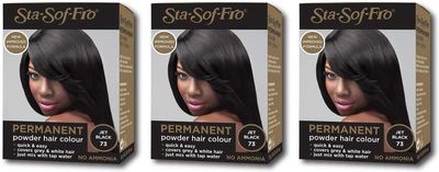 Sta-sof-fro permanent powder hair color/ 8g