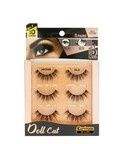 [3 Pairs] Doll Cat Lashes- Isla, Size: 3x