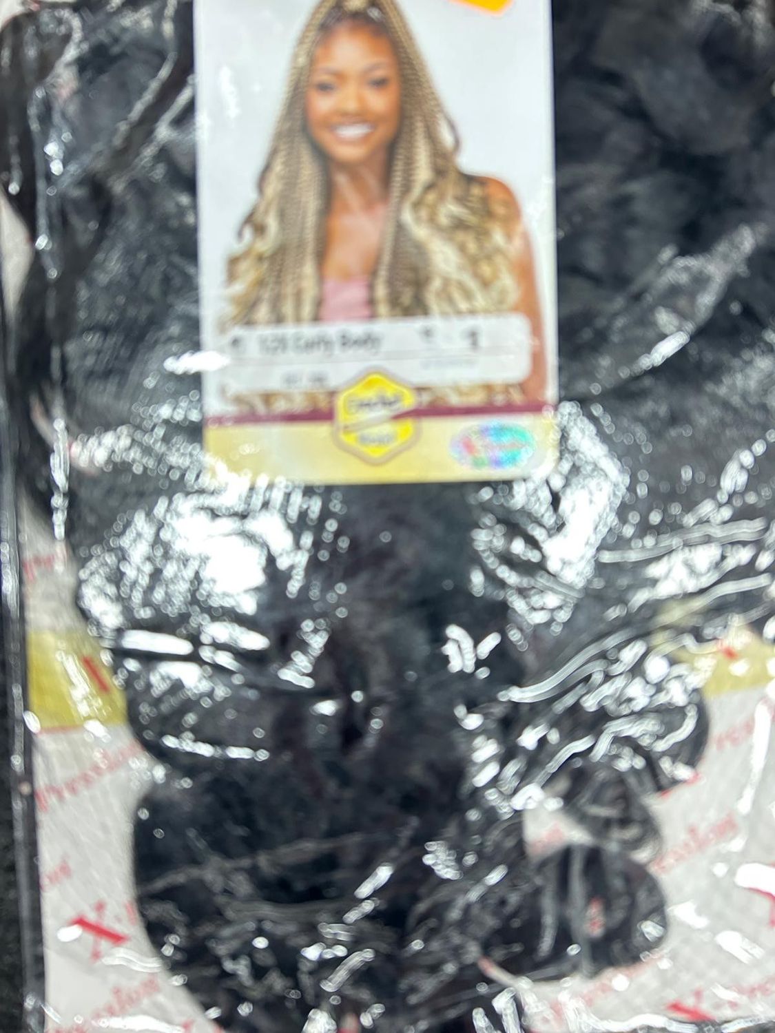 X-PRESSION 12X CURLY BODY FRENCH CURL, Colour: 1
