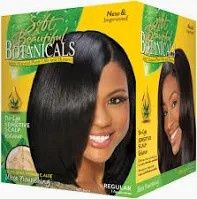 Soft &amp; Beautiful Botanicals No-lye Sensitive Scalp Relaxer - Regular