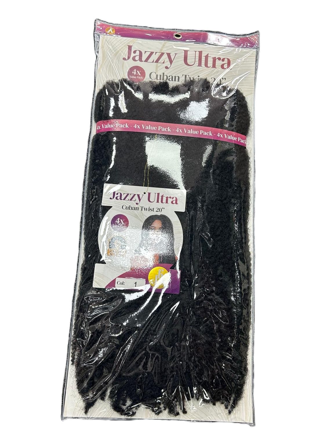 JAZZY ULTRA CUBAN TWIST 20&quot;, Colour: 1