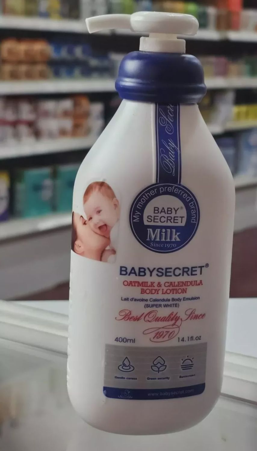 BABY SECRET OATMILK &amp; CALENDULA BODY LOTION - 400ML