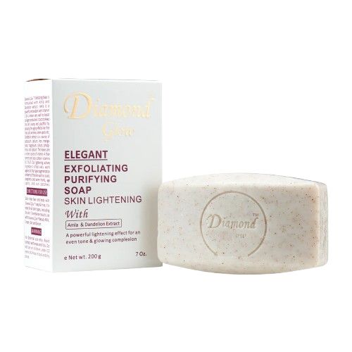Diamond Glow Elegant Exfoliating Purifying Soap