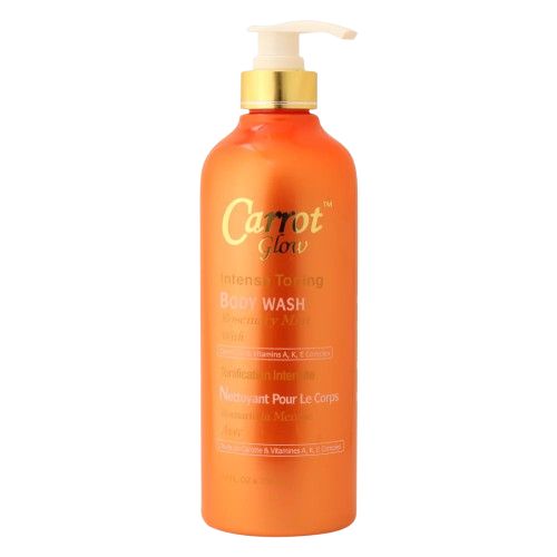 Carrot Glow Intense Toning Body Wash Rosemerry mint