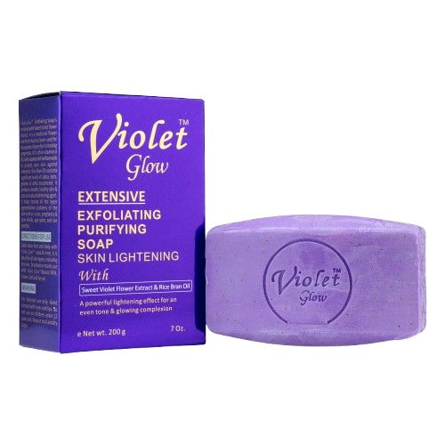 Violet Glow Extensive Exfoliating Purifying Soap 200g
