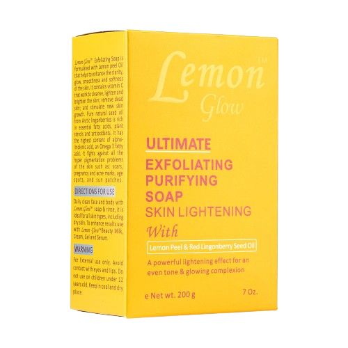 Lemon Glow Ultimate Exfoliating Purifying Soap