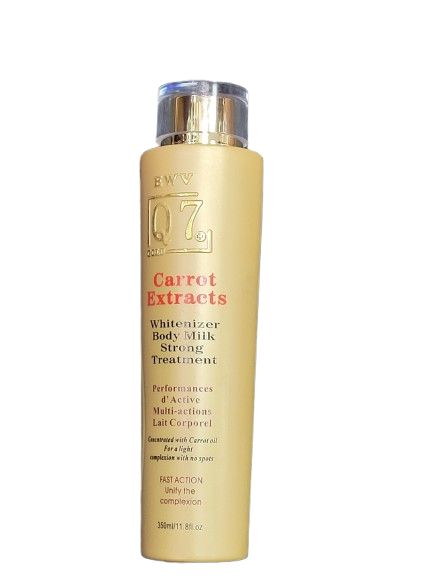 CARROT EXTRACTS WHITENIZER BODY MILK STRONG TREATMENT 350 ML