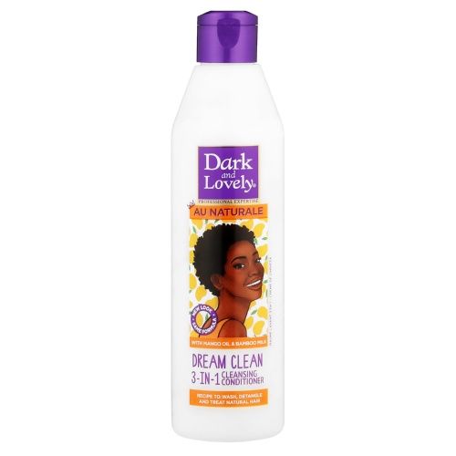 DARK AND LOVELY AU NATURNALE DREAM CLEAN 3-IN-1 CLEANSING CONDITIONER 250ML