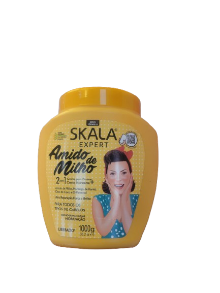 SKALA EXPERT AMIDO DEMILHO 2EM1 CREME PARA PENTAR + CREME HIDRATANTE 1000g
