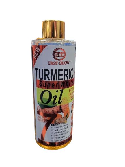 FAST GLOW TURMERIC FACE &amp; BODY SUPER WHITENING OIL
