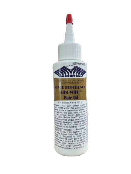 Never Before Now Growth Hair Oil 118ml