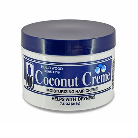 Hollywood Beauty  Coconut crÃ¨me &amp; Coconut Cholesterol Moisturizing Hair CrÃ¨me
