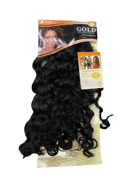 NOBLE 100% SYNTHETIC HAIR DISNEY WEAVE, Colour: 1