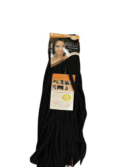 NOBLE GOLD AFRO NATURAL BRAID, Colour: 1