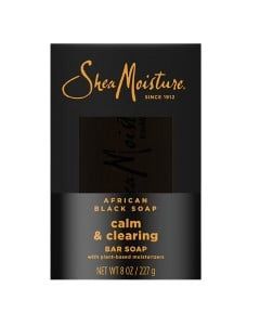 Shea Moisture   African Black Soap Calm &amp; clearing 227g