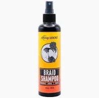 AllDay Locks Braid Shampoo – 8 oz Rinse-Free Cleansing Spray for Braids, Locs, Twists &amp; Cornrows – Soothes Itching &amp; Refreshes Scalp Without Water