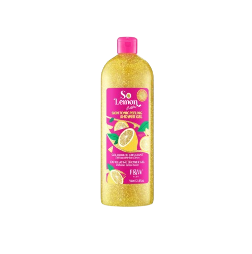 FAIR &amp; WHITE SO LEMON EXFOLIATING SHOWER GEL