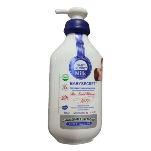 BABY SECRET CHAMOMILE ALMOND SUPER  CALMING 400ML