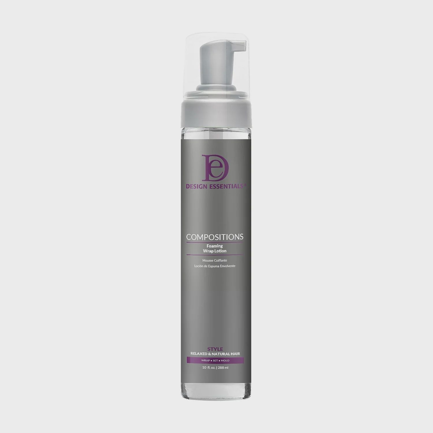 DESIGN ESSENTIALS COMPOSITIONS FOAMING WRAP LOTION 288ML