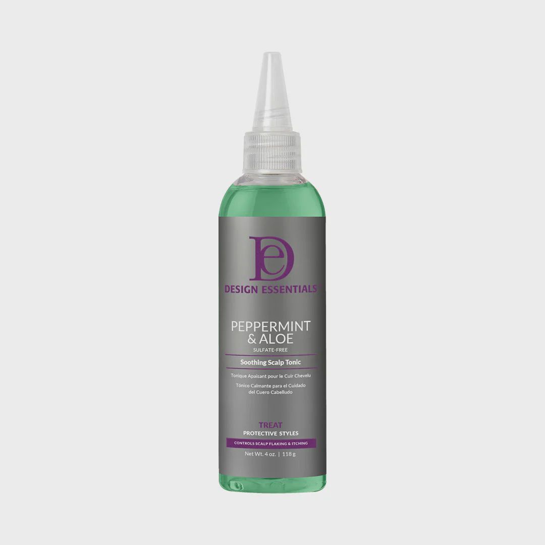 Design Essentials Peppermint &amp; Aloe Soothing Scalp Tonic 118g