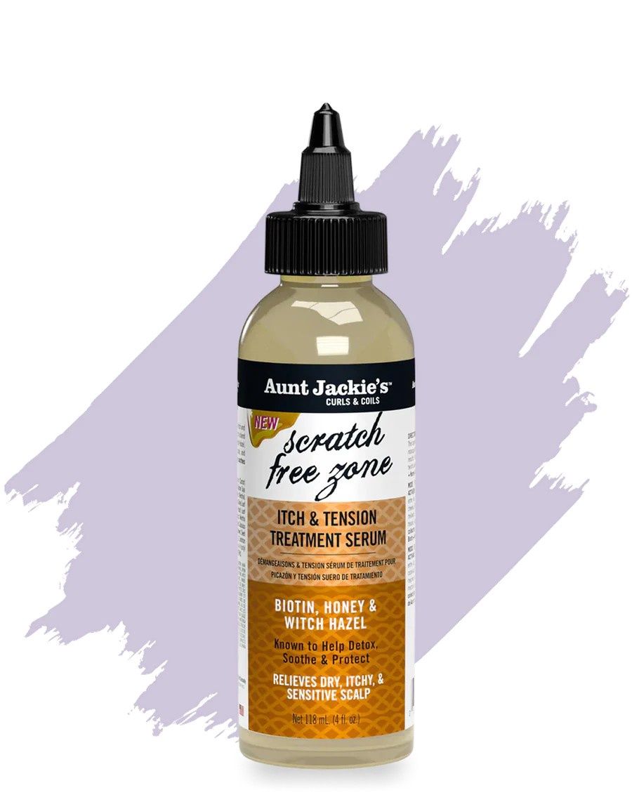 Aunt Jackie's Curls &amp; Coils Scratch Free Zone Itch &amp; Tension Treatment