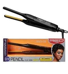 Red By Kiss Ceramic Tourmaline Pencil Flat Iron