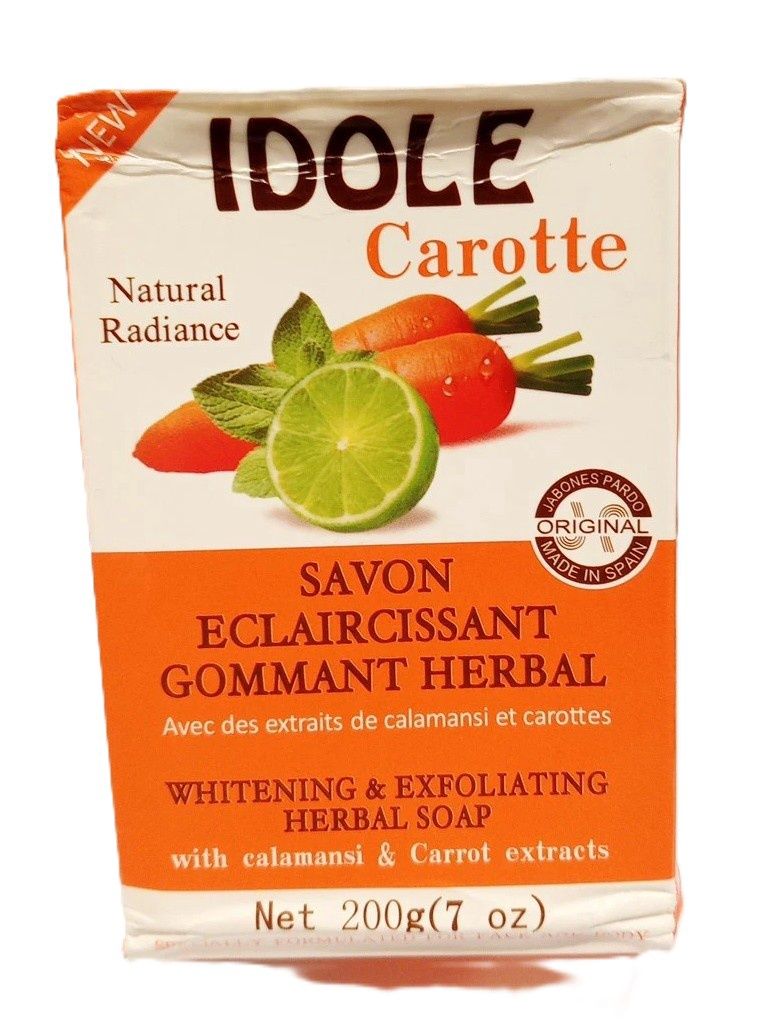 3x IDOLE CARROT SOAP
