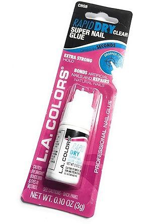 L.A. COLORS RAPID DRY CLEAR SUPER NAIL GLUE