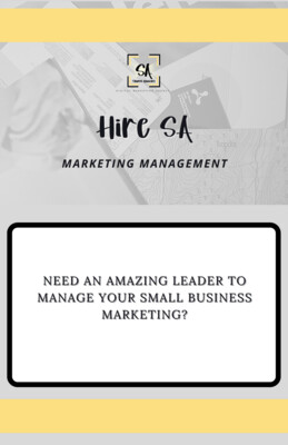 Hire SA as your Marketing Manager