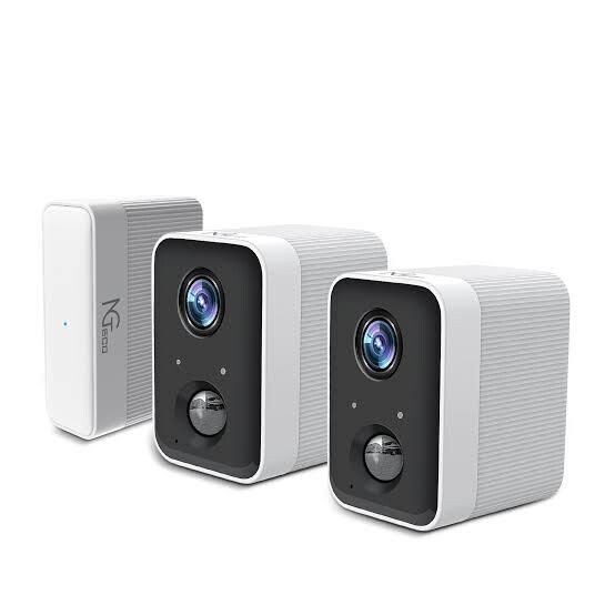 Kit de Cámaras Wi-Fi con batería 2 en 1 con concentrador