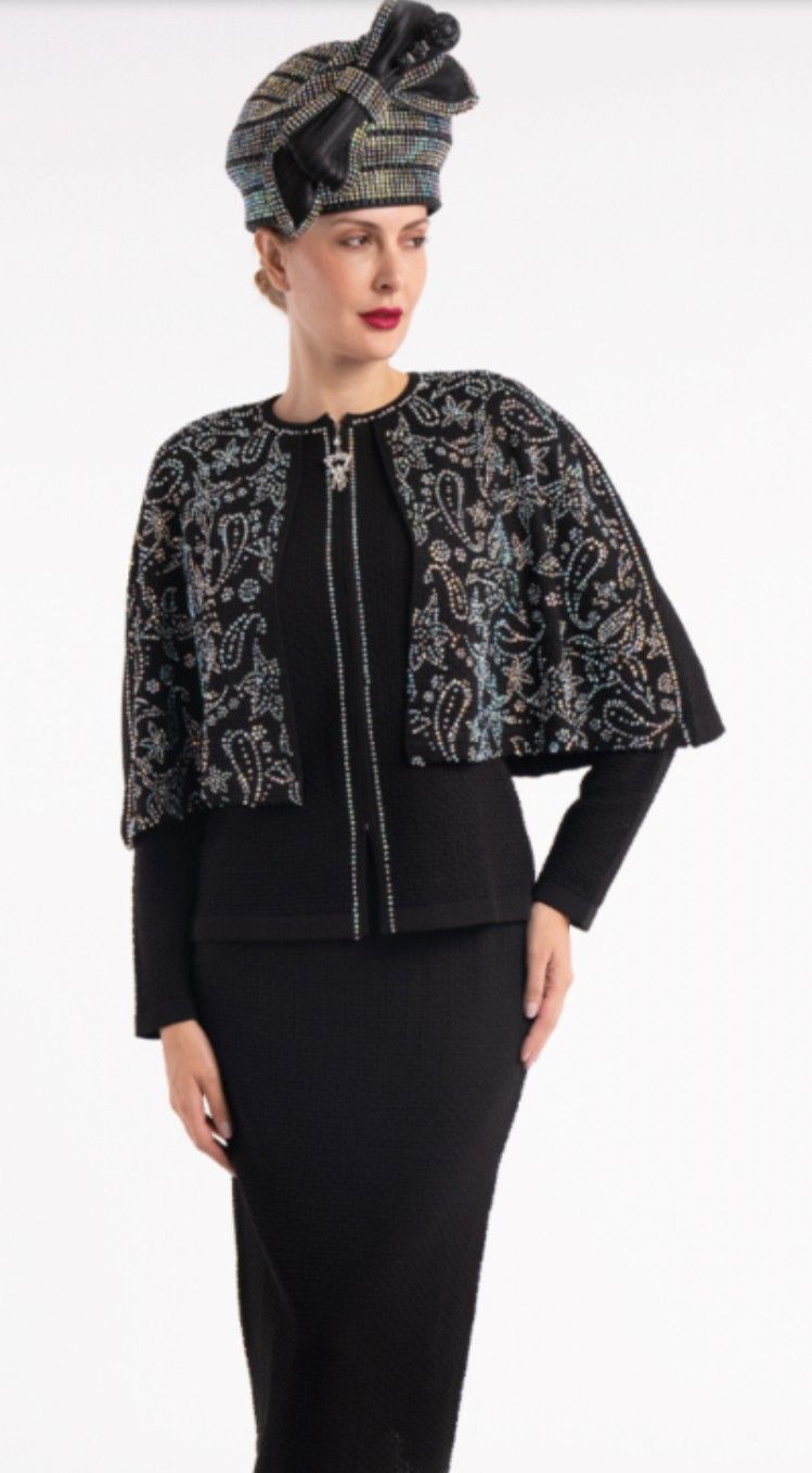 Designer knit made with Iridescent Rhinestones